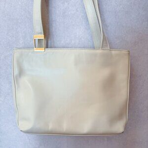 Coletta Vintage Genuine Leather Shoulder Handbag Bag Ivory White Medium
